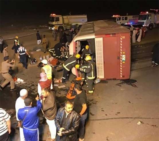 الخارجية تؤكد وفاة 4 معتمرين وإصابة