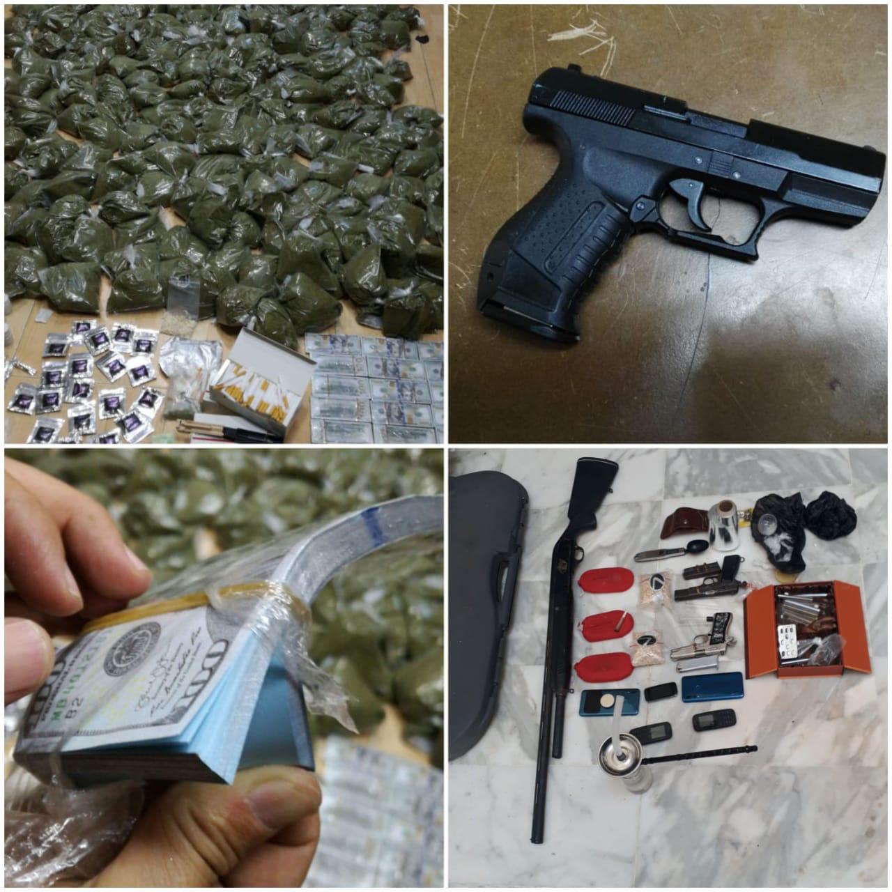 ضبط 17 شخصا بحوزتهم مواد مخدرة