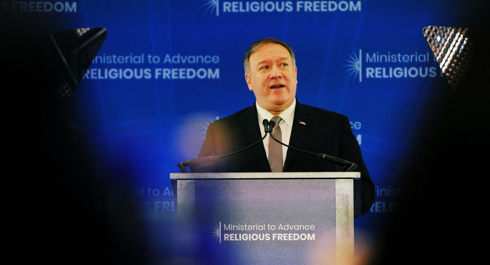 بومبيو يحث رئيس الوزراء العراقي على