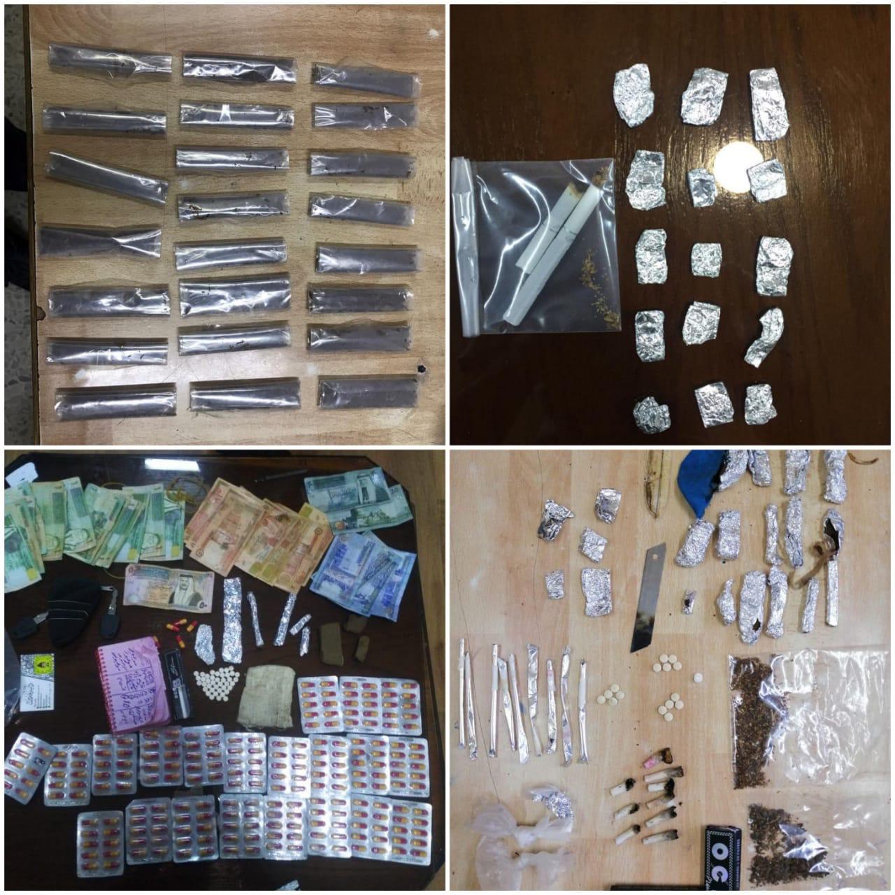 ضبط 16 مروجا احدهم لحظة وصوله