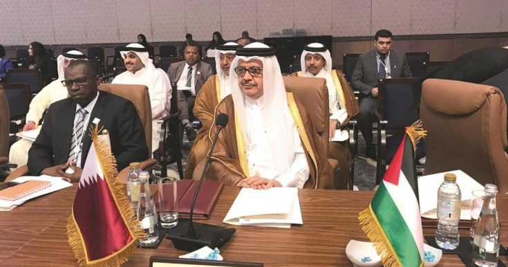 قطر تتحفظ على قرار الجامعة العربية