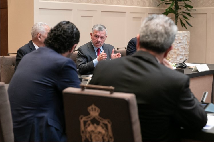 ماذا قال الملك لممثلين عن القطاع