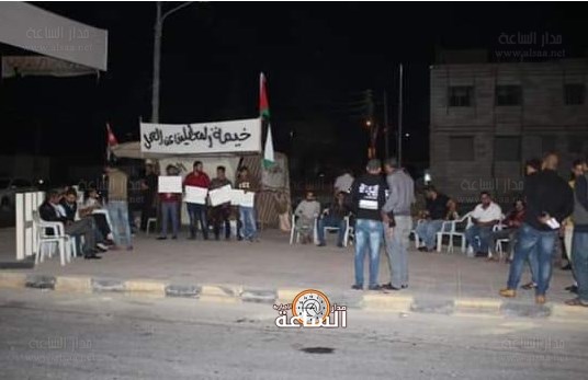 شباب مليح يقيمون خيمة احتجاجية: لن