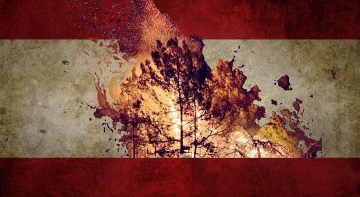 جيش الاحتلال يعلق على حرائق لبنان