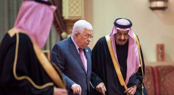 عباس يلتقي الملك سلمان وولي عهده