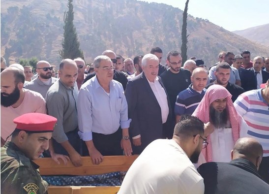 بالصور.. تشييع جثمان شقيق علا الفارس