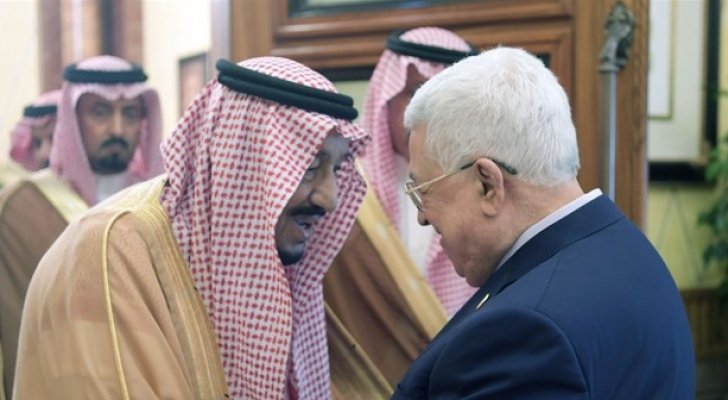 عباس يشكر الملك سلمان: وقفتم مع