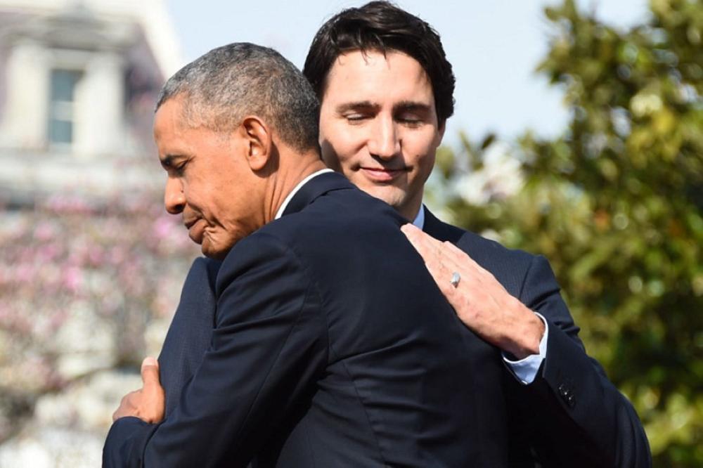 أوباما يدعو الكنديين لإعادة انتخاب ترودو