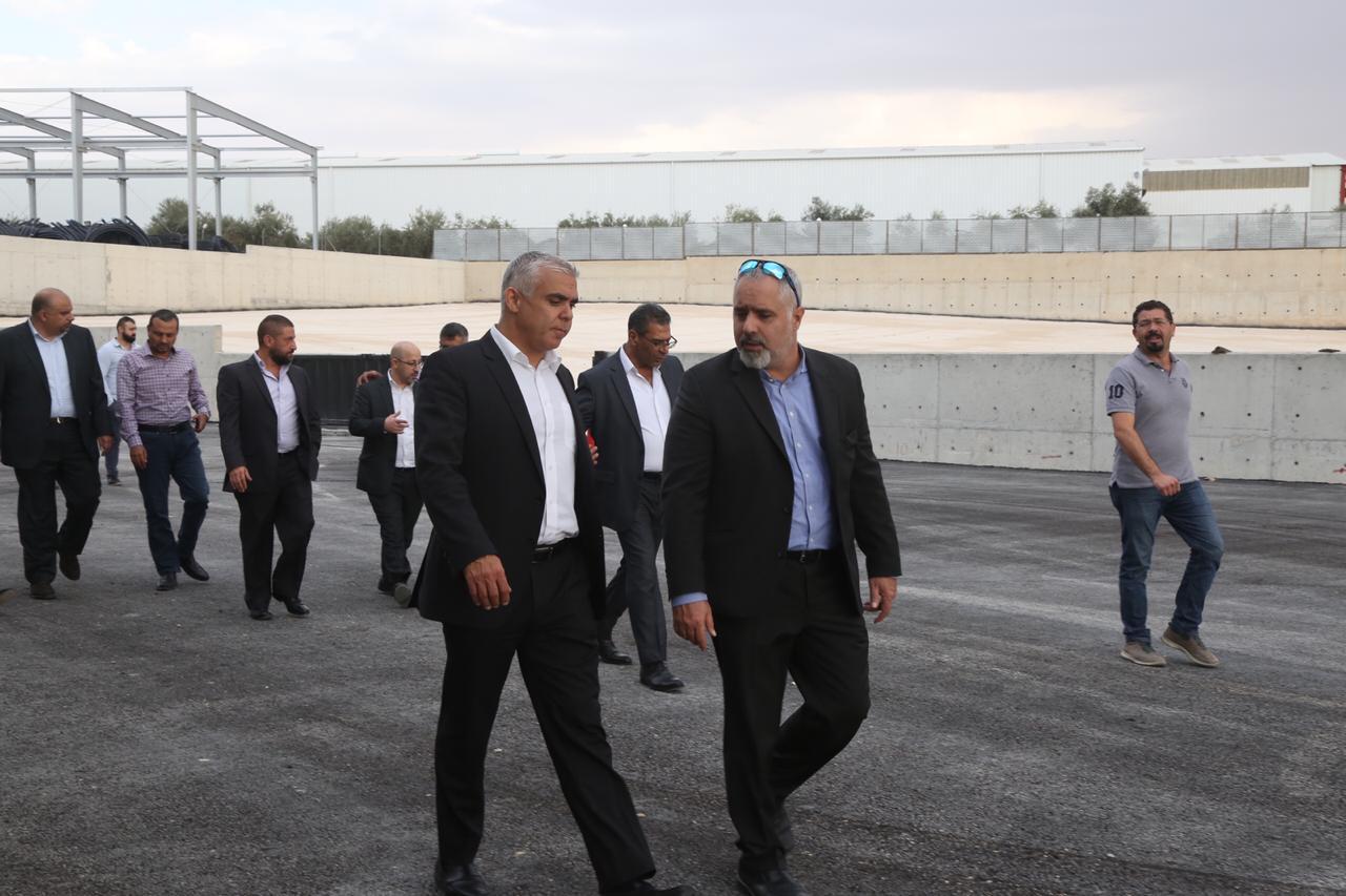 مجموعة أبو خضر في جولة تفقدية