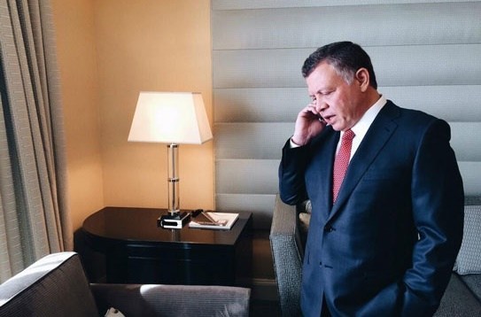 الملك يعزي رئيس الوزراء الياباني بضحايا