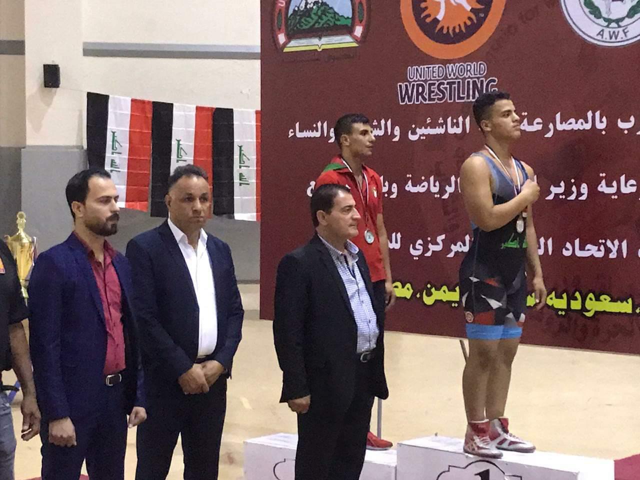 المنتخب الوطني للمصارعة يحصد 3 ميداليات