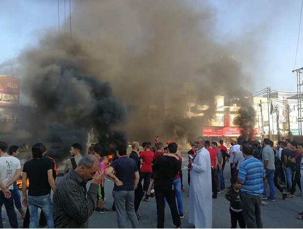 اغلاق دوار الرمثا احتجاجا على مضايقات