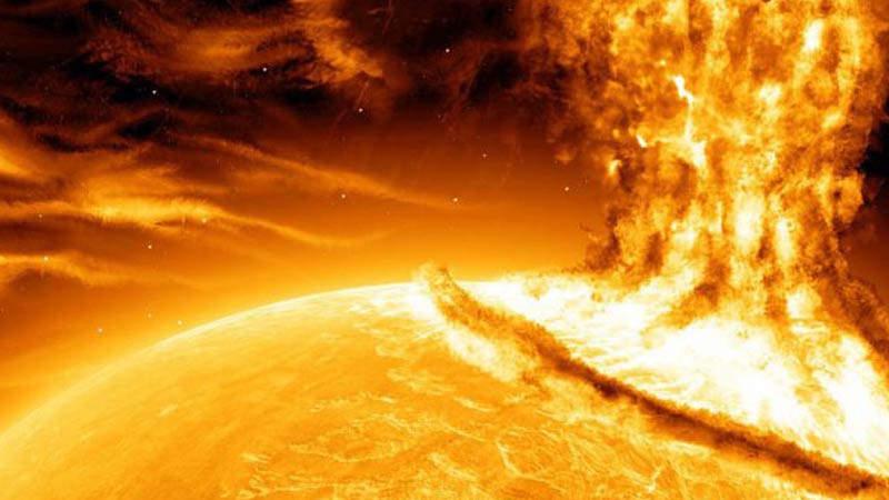 فلكي اردني: عاصفة شمسية قوية تضرب
