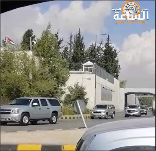 شاهد.. موكب وحراسات الرئيس الأميركي الاسبق