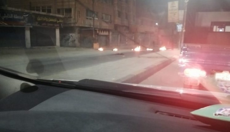 أعمال شغب في عوجان بعد اعتقال