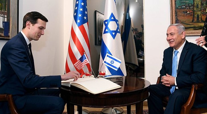 كوشنر يجتمع بنتنياهو وغانتس في القدس