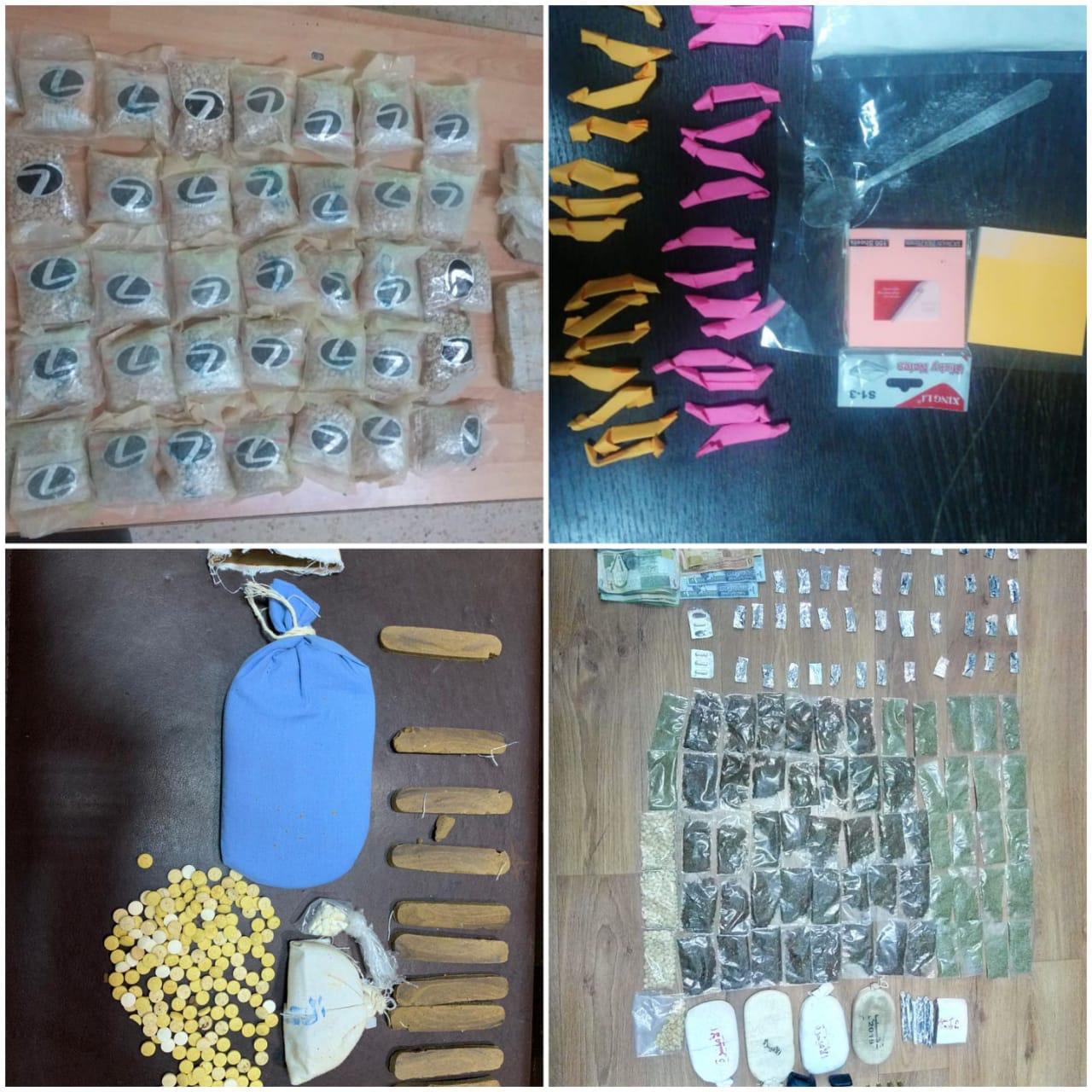 ضبط 27 مروجا للمواد المخدرة (صور)