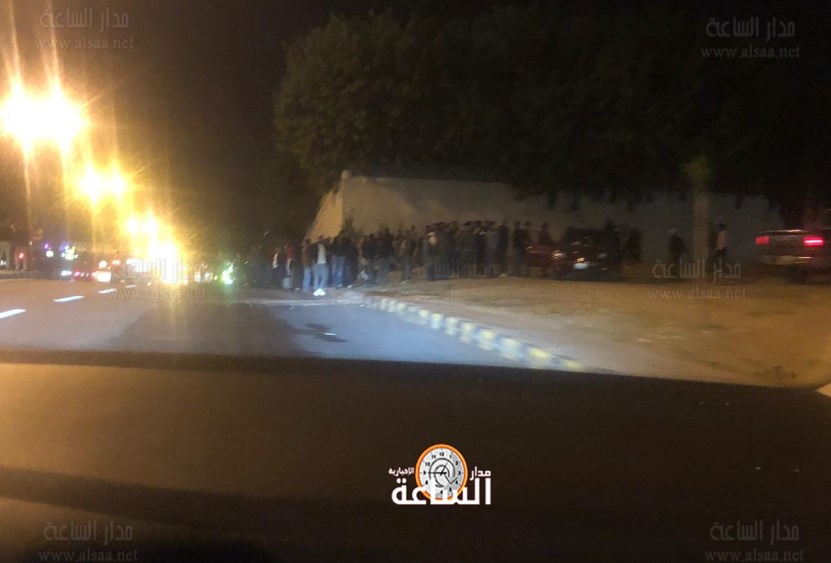 اردنيون يعتصمون امام السفارة السعودية في