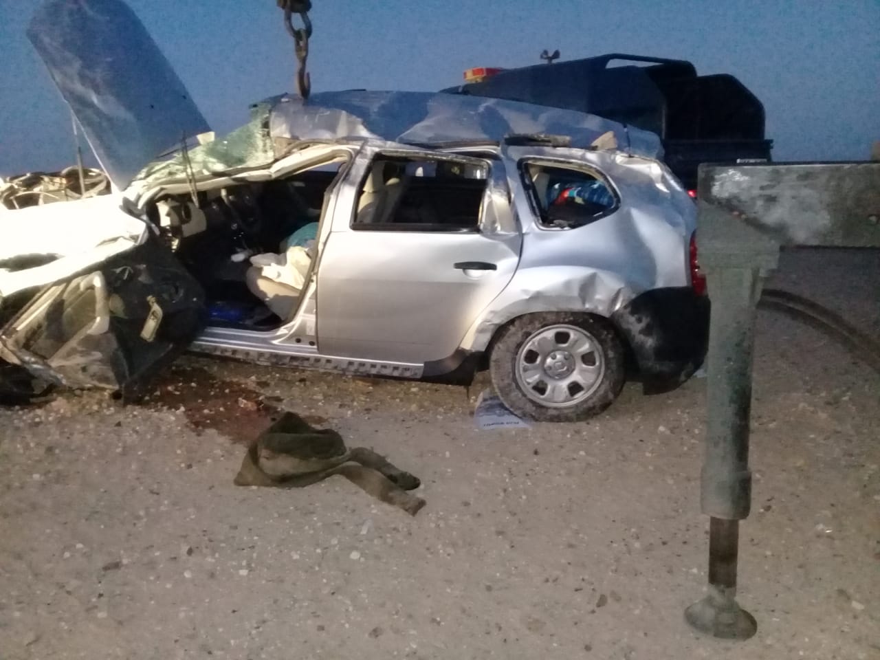 وفاة و4 إصابات بتدهور في العمري