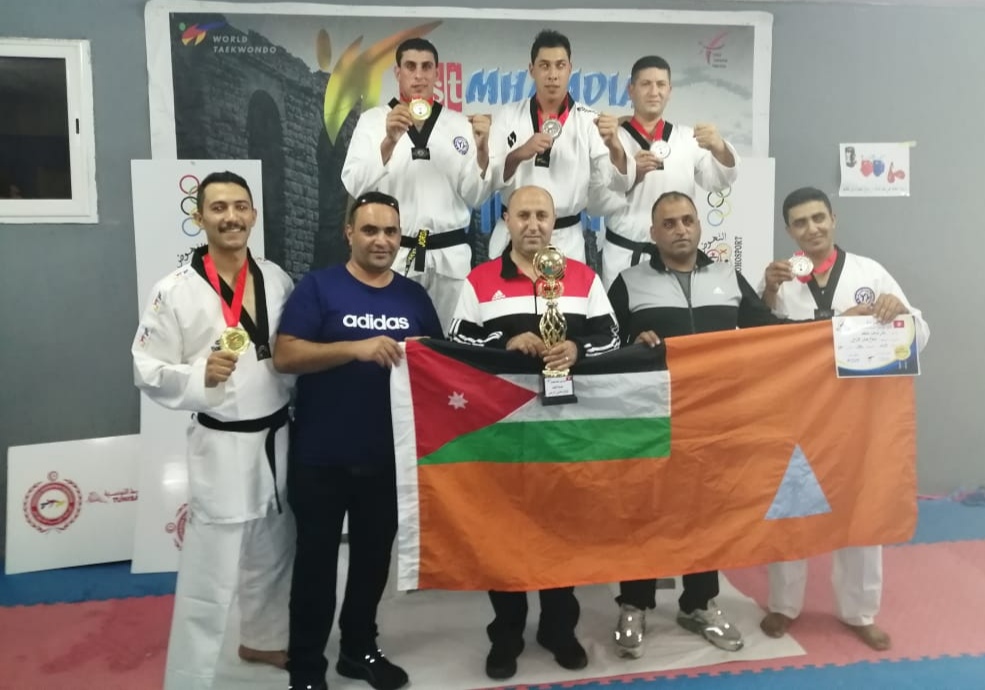 الدفاع المدني يحصد (5) ميداليات ملونة