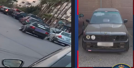 ضبط سائق متهور اصطدم بمركبة متوقفة