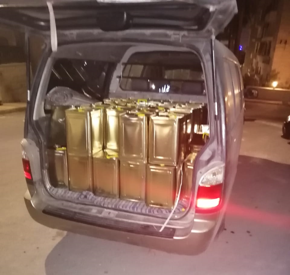 ضبط 16 الف كغم زيت مغشوش