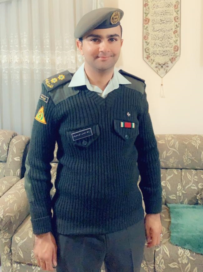الملازم اول رعد ابوسويلم.. مبروك الترفيع
