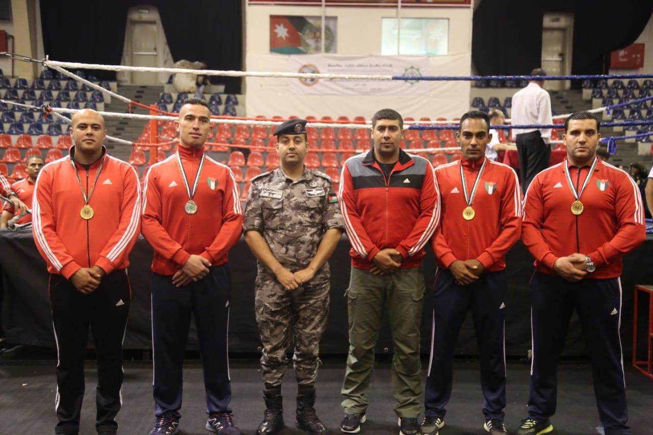 «نشامى الدرك» يحصدون الذهب في البطولة