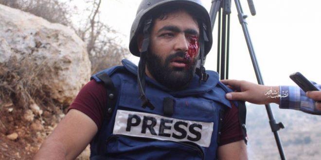 صحفي أصابته رصاصة إسرائيلية في عينه: