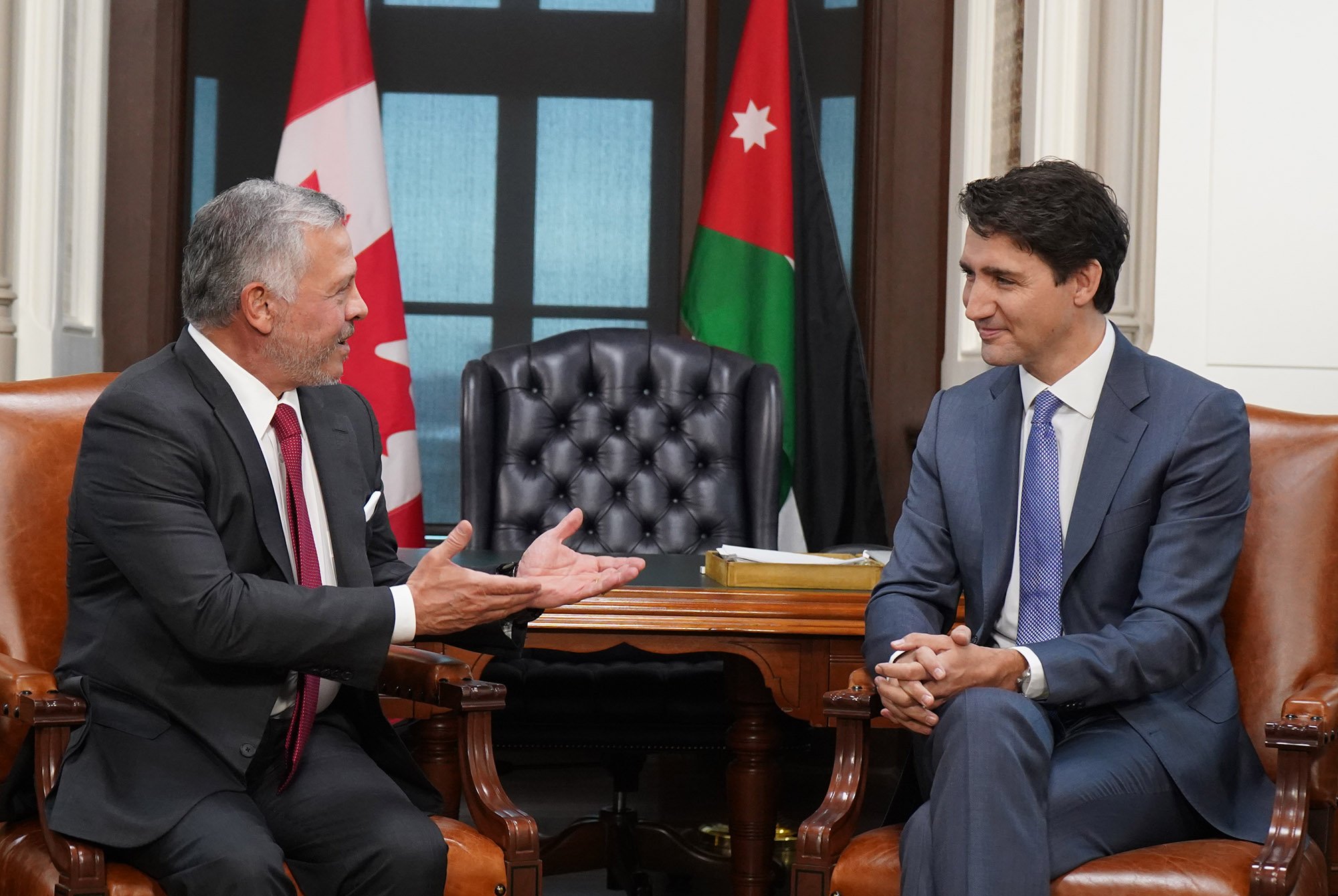 الإعلام الكندي يبرز مباحثات الملك وترودو