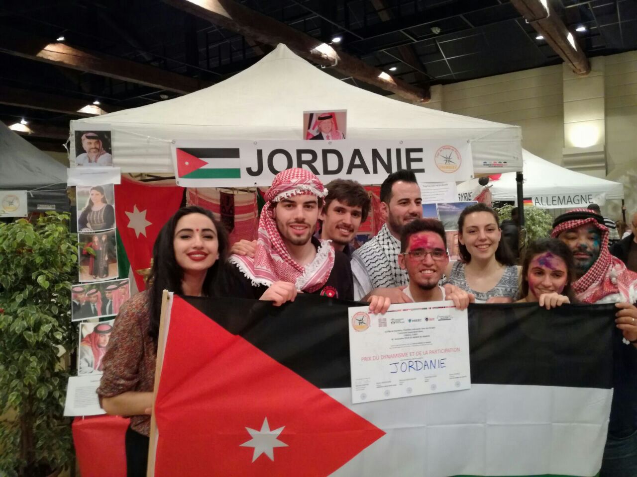 مبادرة الطالب عمر الدبايبة تمثل حضارة