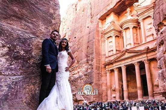 حفل زفاف روسي في البترا (صور)