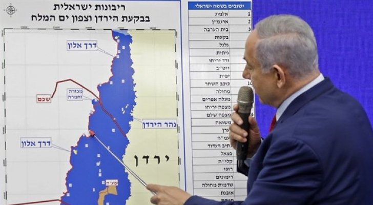 نتنياهو يأمر ببدء ضم غور الأردن