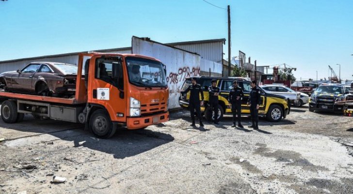 القبض على عصابة أردنية لسرقة السيارات