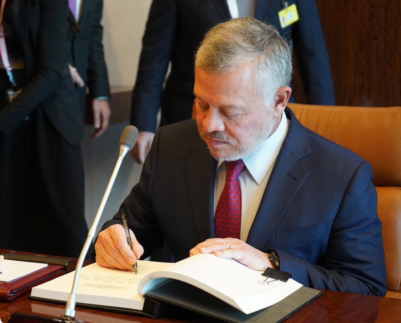 ماذا قال الملك عن المستوطنات الإسرائيلية