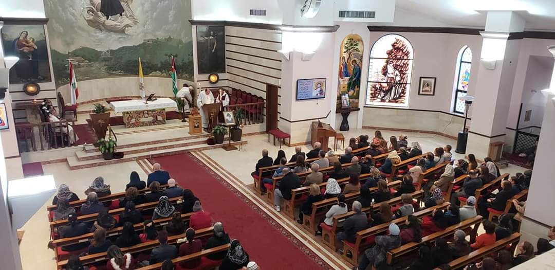 رعية مار شربل تقيم في عمّان