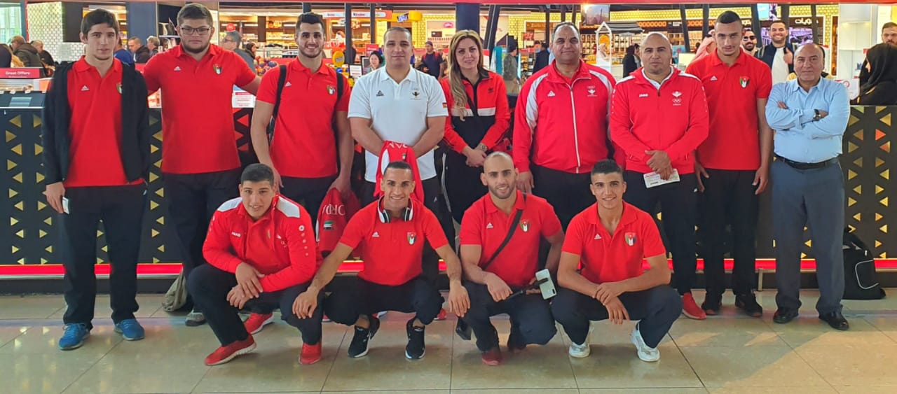 منتخبنا الوطني للمصارعة في البطولة العربية