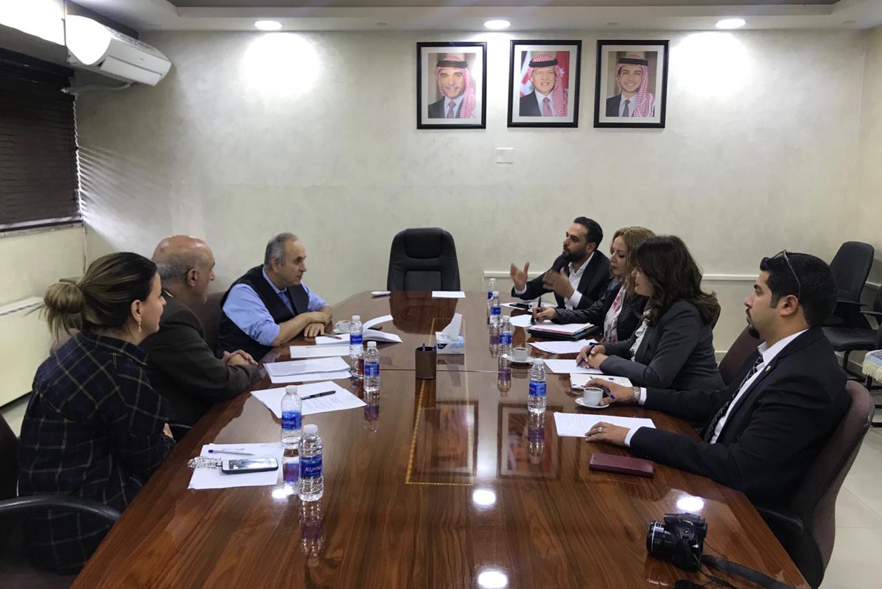 الشفافية الاردني يزور دائرة ضريبة الدخل