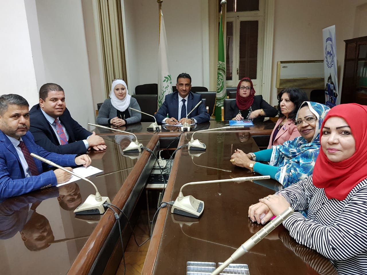 بابان في اتحاد الأكاديميين والعلماء العرب