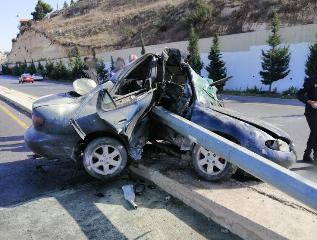 وفاة وإصابة بتصادم على شارع الستين