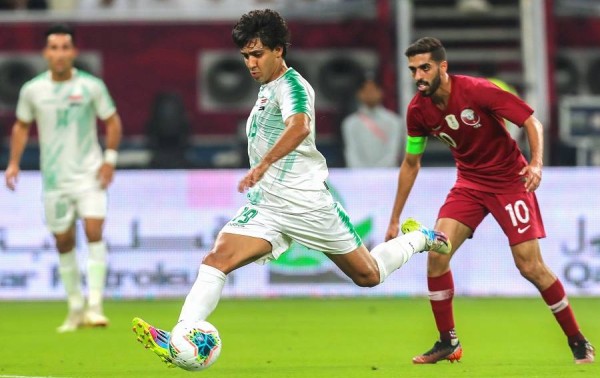 العراق يهزم منتخب قطر على أرضه