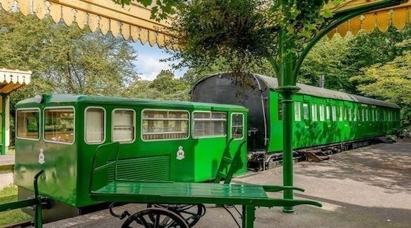 قطار عمره 100 عام يتحول إلى