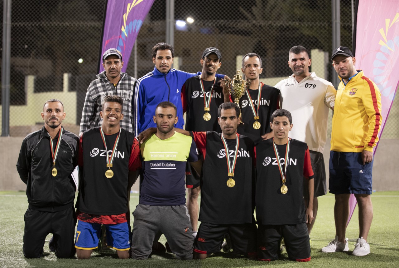 زين تقيم بطولتها لخماسي كرة القدم