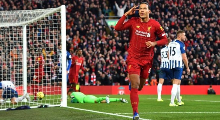 فان دايك يعزز صدارة ليفربول بعد