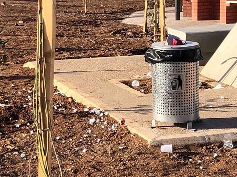 كيف علقت الأمانة على صور ’نفايات