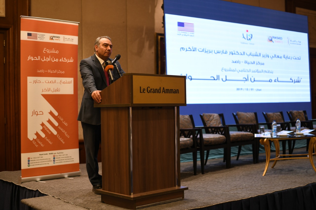 بريزات: شبابنا مليئين بالطاقة الايجابية والأفكار