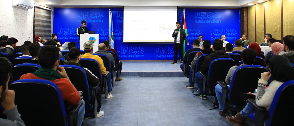 جوجل تختار جامعة الزرقاء لاحتضان نادي