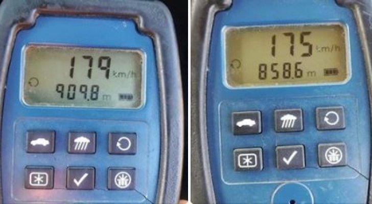 ضبط مركبتين تسيران بسرعة (179 -