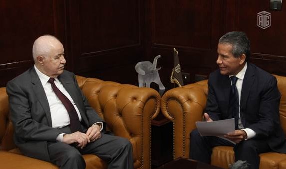 أبوغزاله يستقبل السفير المكسيكي ويبحثان طرح