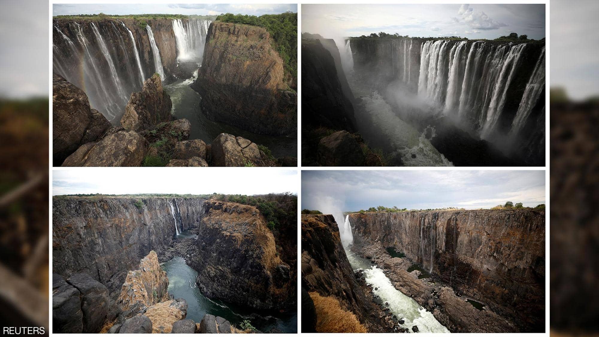 التغير المناخي «يقتل» أحد أعظم شلالات